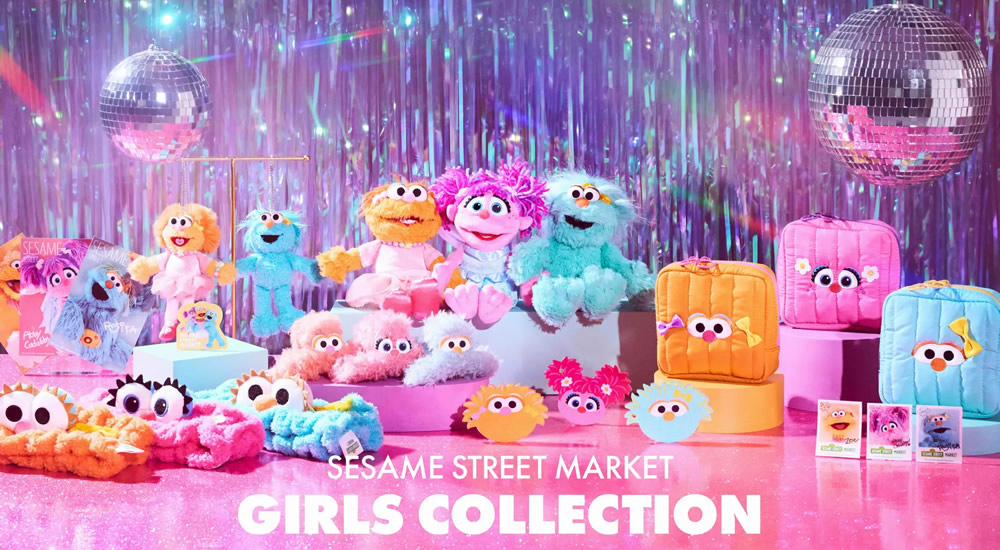 SESAME STREET MARKET GIRLS COLLECTION