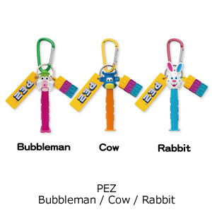 PEZ Bubbleman/Cow/Rabbit)