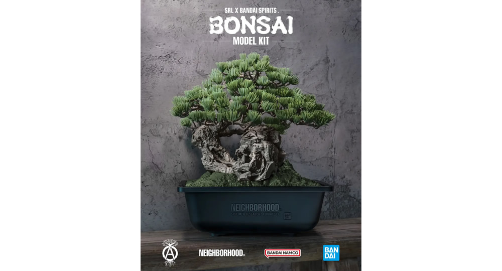 SRL X BANDAI SPIRITS . BONSAI MODEL KIT